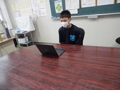 全校朝の会1101