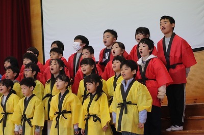 むくの木発表会3年生3