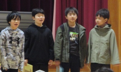 むくの木発表会5年生2