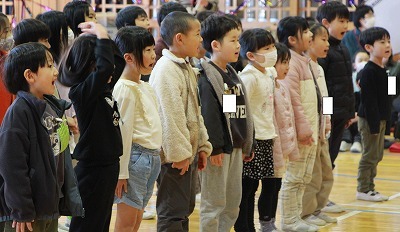 六年生に感謝する会➀02263
