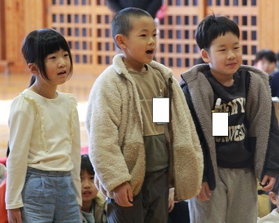 六年生に感謝する会➀02265