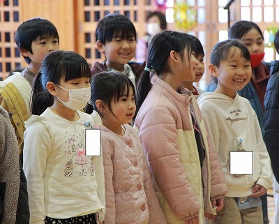 六年生に感謝する会➀02264