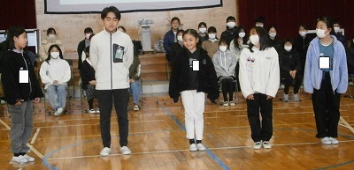 六年生に感謝する会 ➀02261