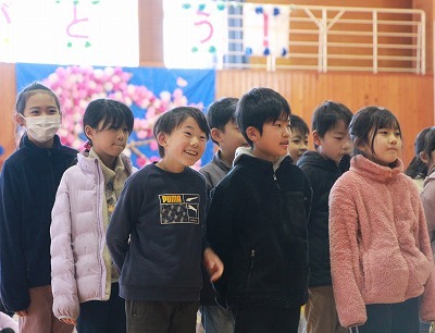 六年生に感謝する会③02263