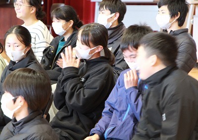 六年生に感謝する会④02265