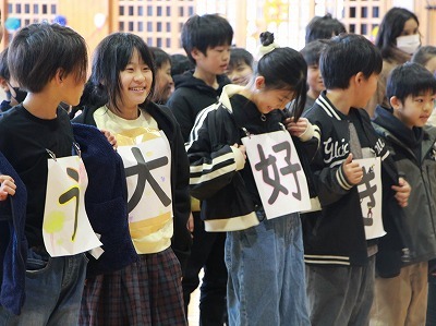 六年生に感謝する会④02264