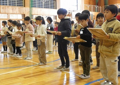 六年生に感謝する会⑥02263