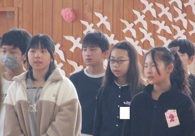 卒業式6